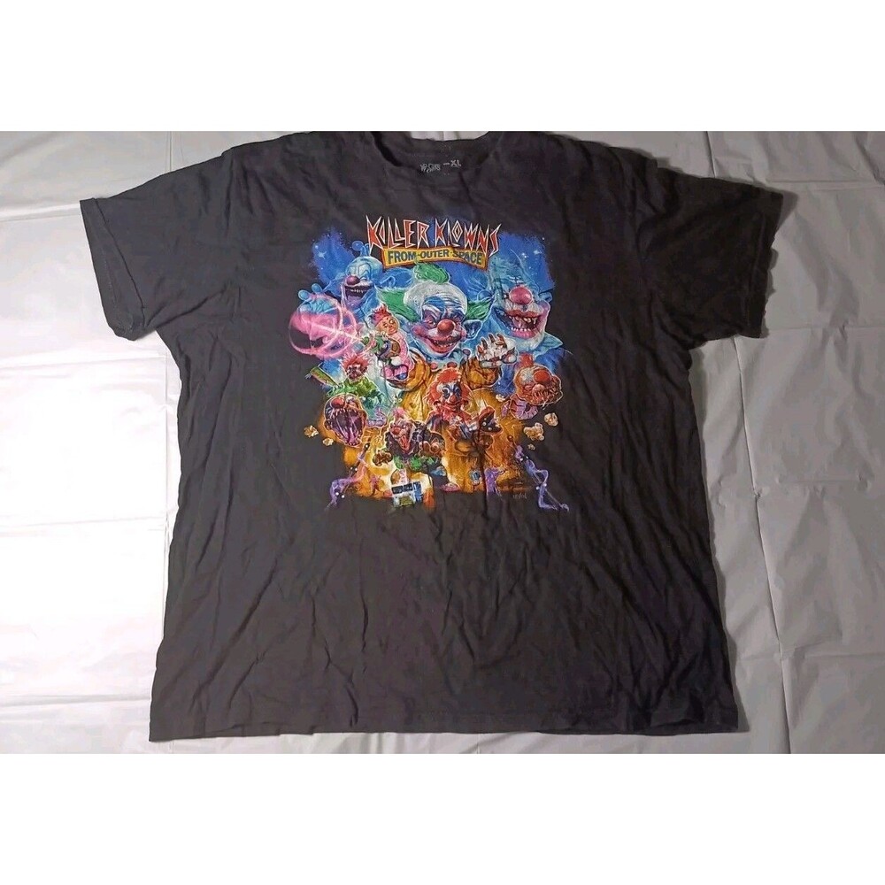 Killer Klowns From Outer Space - Mens Adult XL - Black Horror Cavity Colors